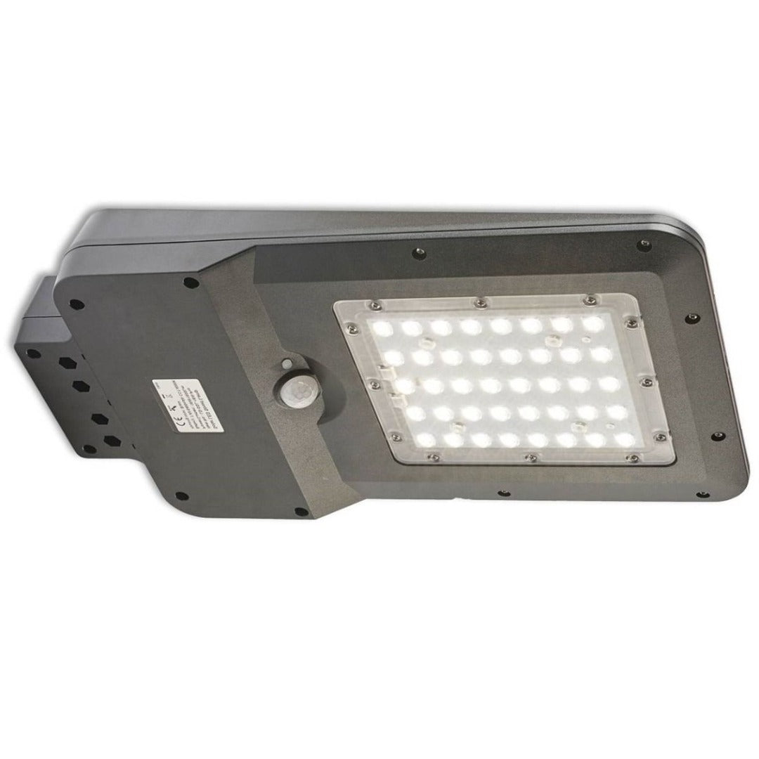 LED straatlamp - 100W - 2000 Lumen - zonnepaneel - afstandbediening - schemer en bewegingssensor LED straatlamp - 100W - 2000 Lumen - zonnepaneel - afstandbediening - schemer en bewegingssensor